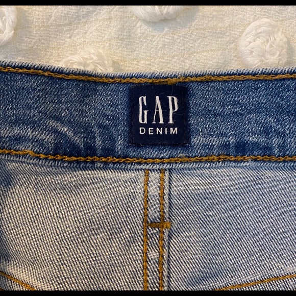 Gap Light Wash Jean Skirt - Picture 4 of 6
